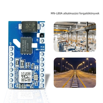 PLC modul MN-L80A, PLC-IoT teljesítményhordozó kommunikációs modul, külső LD jeladó nagy érzékenységgel