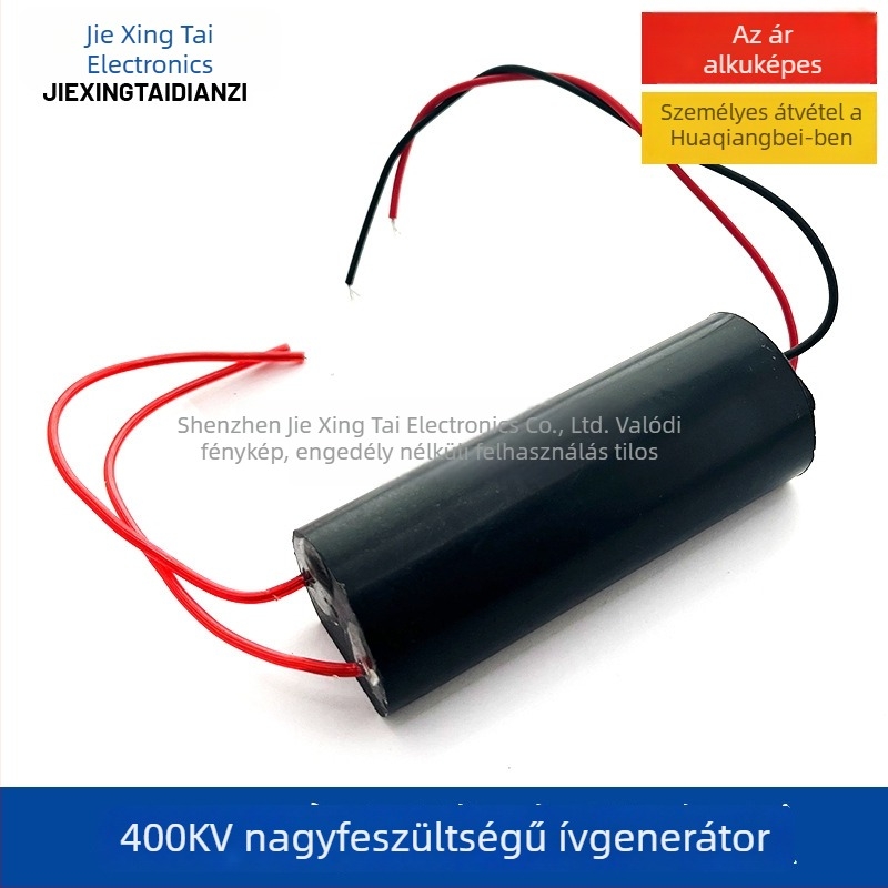 400 kV-os magasfeszültségű generátor, impulzus HV modul inverter-transzformátorral, erős ív