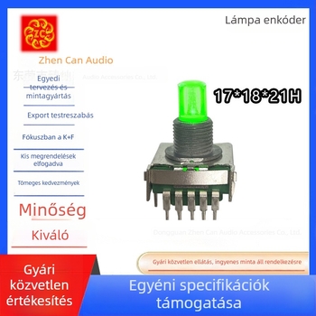 Zhencan RS17 encoder kapcsolóval és forgó gombbal, 2–8 állás, potenciométer, nagy nyomaték
