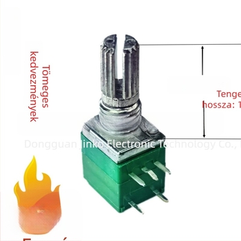 RK097 vízszintes 5‑pin kapcsolóval, B103 potméter, B503 erősítő, B104 kapcsoló.