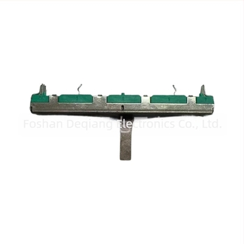 4580GHB50K-15C/1/C8 Pin potenciométer, csúszó fader, 45 mm-es mozgástartomány, középpont, keverő- és erősítőhöz