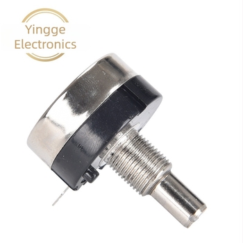 Yingge Electronics RV24 egyfordulatú szénfilm-potenciométer A03 bakelitgombbal
