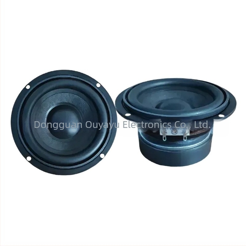 4 hüvelykes középmély hangszóró, körkörös, Ø115 mm, 4 Ω, 30 W, otthoni audio- és karaoke rendszerekhez