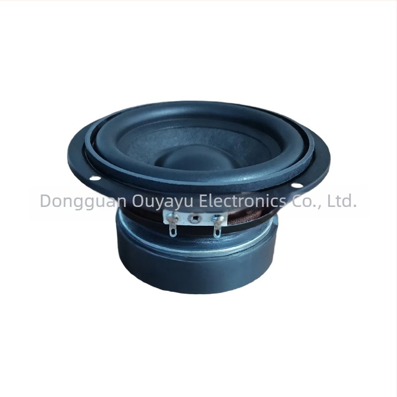 4 hüvelykes középmély hangszóró, körkörös, Ø115 mm, 4 Ω, 30 W, otthoni audio- és karaoke rendszerekhez