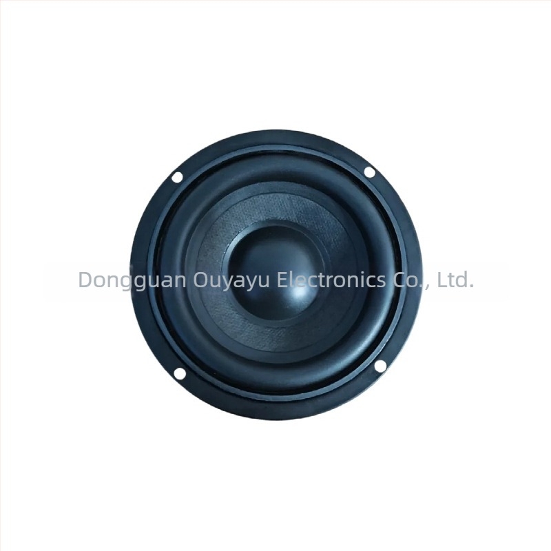 4 hüvelykes középmély hangszóró, körkörös, Ø115 mm, 4 Ω, 30 W, otthoni audio- és karaoke rendszerekhez