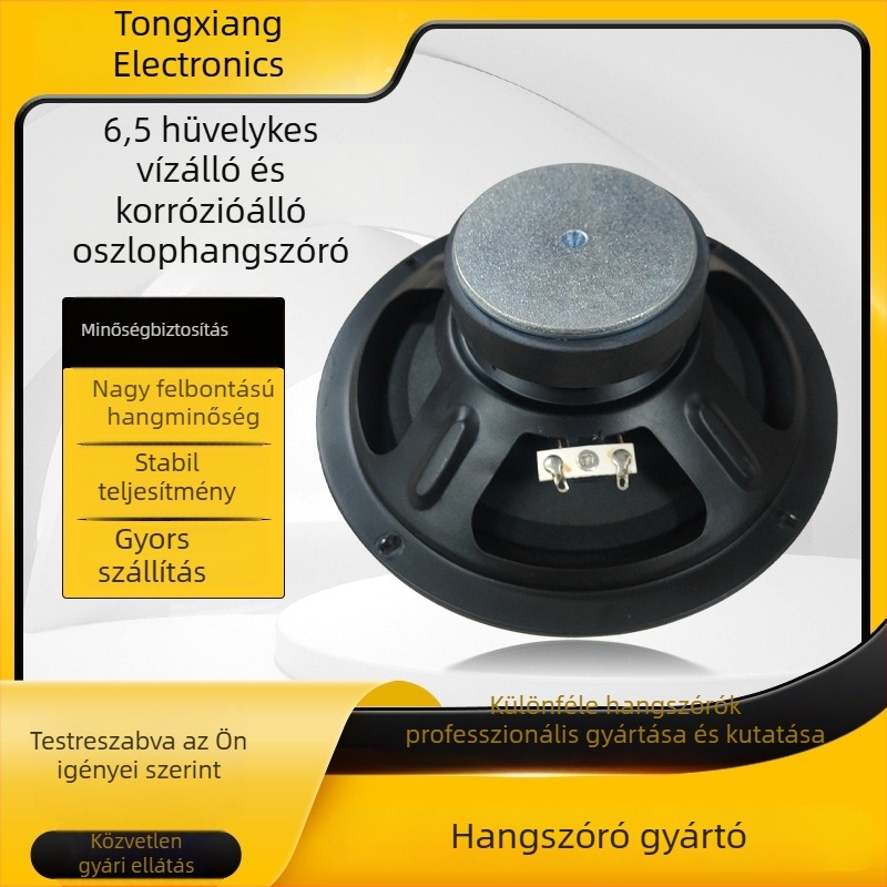 6,5 hüvelykes kör alakú hangoszlop Bluetooth mini hangszóró okos otthonhoz hangasszisztenssel