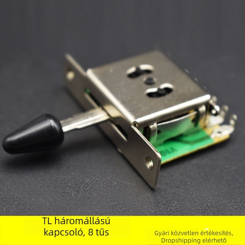 ST SQ elektromos gitár pickup 3- vagy 5-pozíciós hangkapcsolóval és 8-pin csatlakozó kábel