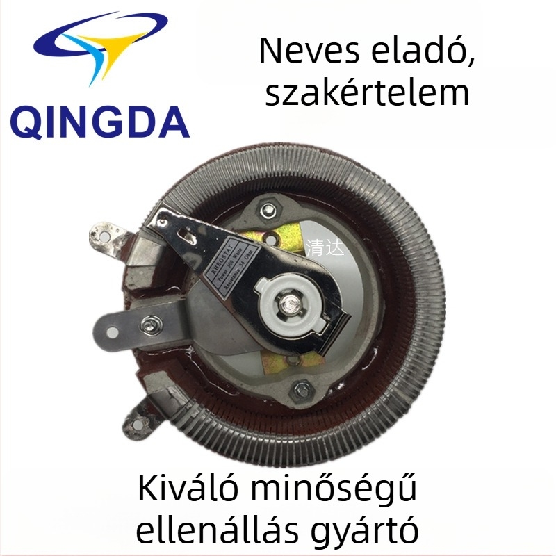 Vörös színű, kiváló minőségű csúszó korongpotenciométer állítható ellenállással 25W 50W 100W 150W 300W 500W