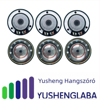 40 mm teljes frekvenciájú dinamikus fejhallgató hangszóró réz gyűrűvel, diafragma nem papíralapú, DIY audiofiloknak