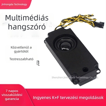 45×100 mm-es mélynyomó hangfal vetítőhöz és tévéhez, 4 Ω, 5 W, intelligens robot hangfal