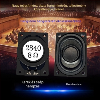 ERQU 2840 Ultrakönnyű hangszóró, 8 Ω, 3 W, koaxiális, teljes frekvenciájú, notebookokhoz és digitális eszközökhöz