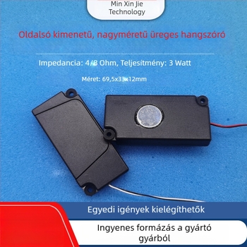 3370 Oldalról kijövő hangszóró akusztikus kamrával, 4 Ω, 3 W – mindent egyben: projektor és számítógép intelligens tükörrel