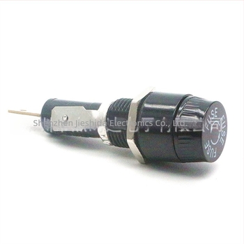 R3-14C biztosítótartó, 10A, 250V, 6x30 csőbiztosíték, gyors szerelés, autóhoz