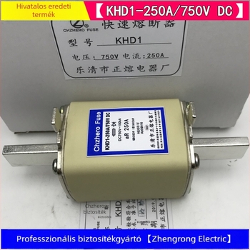 KHD1 DC biztosíték, 35A, 40A, 45A, 50A, 63A, 80A, 750V DC, gyors hatású