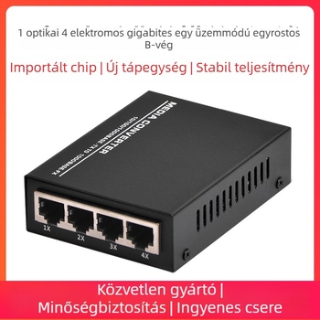 Giga-bites monomódusú optikai transzceiver, opto-elektronikus átalakító, SC csatlakozó, 1550 nm