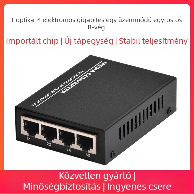 Giga-bites monomódusú optikai transzceiver, opto-elektronikus átalakító, SC csatlakozó, 1550 nm