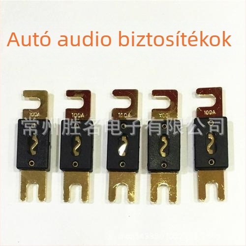 AUTOFUSE 48V-72V csavaros biztosíték DC sorozat motorvezérlő aranyozott felülettel
