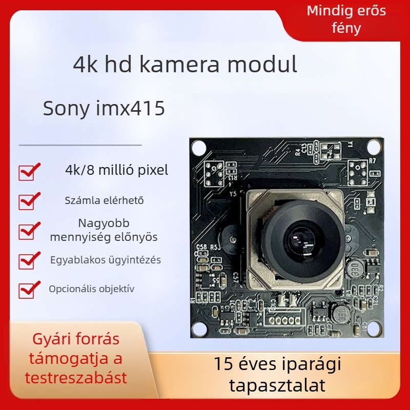 IMX415 Kamera modul a videokonferencia és élő közvetítéshez, 8 MP