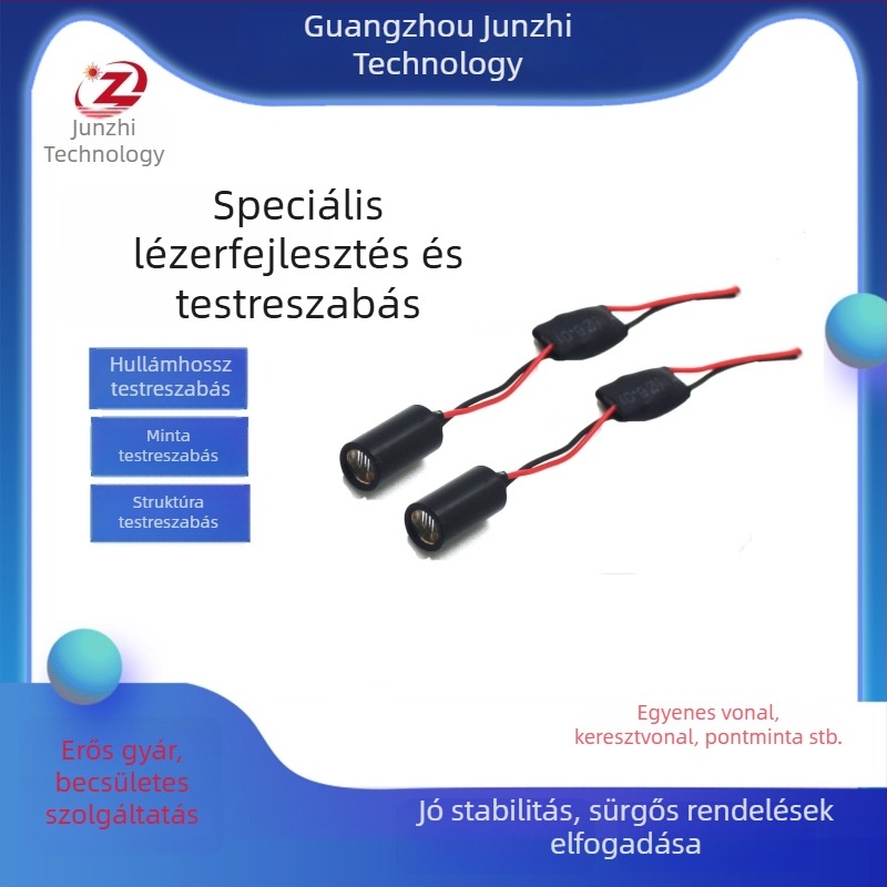 Ipari osztályú lineáris zöld lézer modul pozicionáláshoz, lézerfej, targoncák pozicionáló lézere