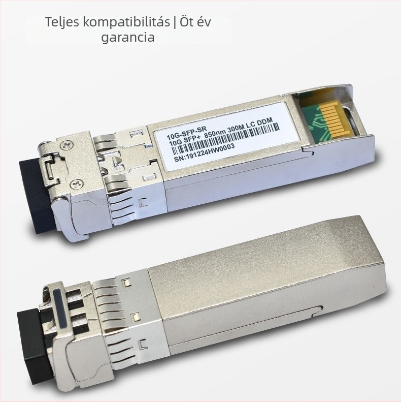 SFP+ 10G-SR optikai tranziever, többmodulos, kettős szál, 850 nm