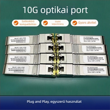 SFP optikai-elektronikus modul, 10G/5G/2.5G/1G, RJ45, 30 m, Huawei H3C-kompatibilis