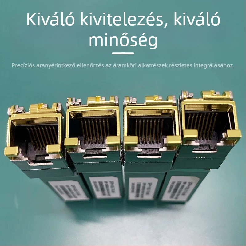 SFP optikai-elektronikus modul, 10G/5G/2.5G/1G, RJ45, 30 m, Huawei H3C-kompatibilis