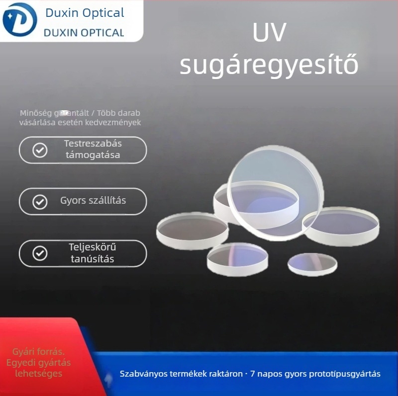 Magas áteresztésű UV sugárkombinátor 355 nm-es lézeres rendszerhez