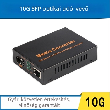 10G optikai SFP transzceiver, monomód és multimód, LC csatlakozó