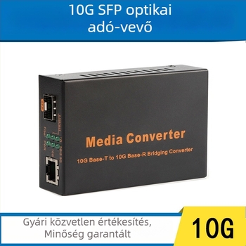 10G optikai SFP transzceiver, monomód és multimód, LC csatlakozó