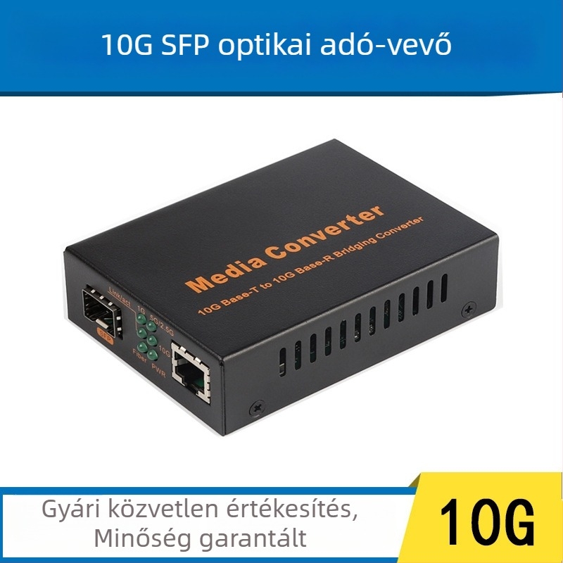 10G optikai SFP transzceiver, monomód és multimód, LC csatlakozó