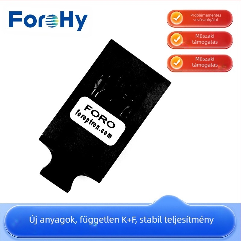 TTL-szintű optikai transzver integrált modul, 0–2 Mbps, monomódusú kétszálas optikai összeköttetés, multimódus kettős szálas optikai összeköttetés, 1×9 interfész