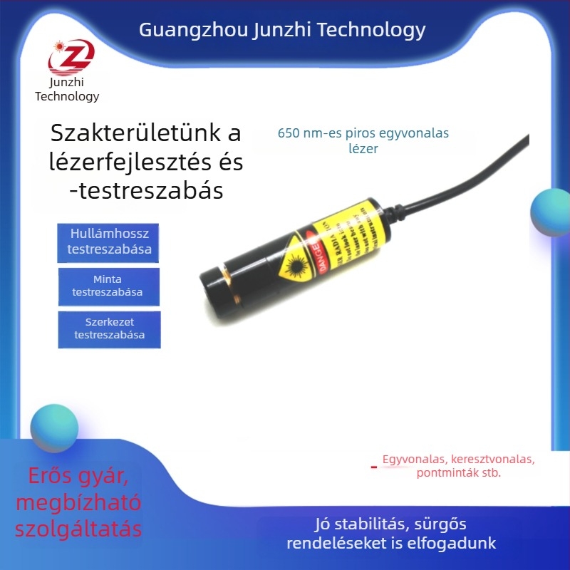 As-Built optikai adó – vörös lézer vonaljelző és pozicionáló fény