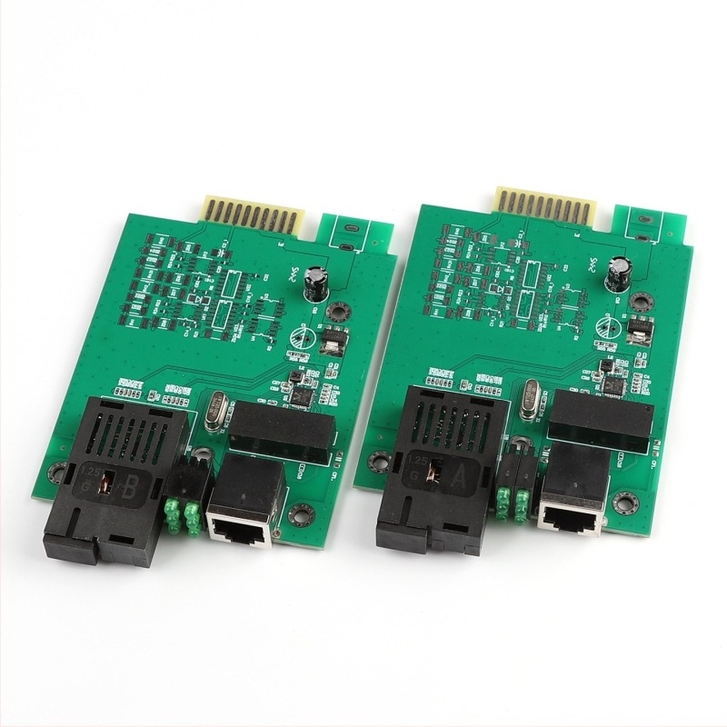 LHGD plug-in Gigabit egysávos optikai transceiver AB-end 16-slotos rackhez, 1 pár