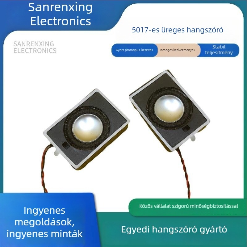 2840 hangszóró, 8 Ω 2 W és 4 Ω 3 W, okos otthonokhoz, kettős mágneses hangszóró