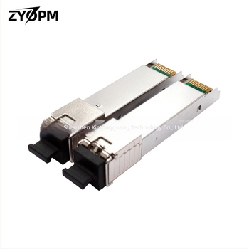 1.25G BIDI optikai transzceiver, SC csatlakozó, monomód, 10 km, kompatibilis Huawei Ruijie SFP kapcsolókkal