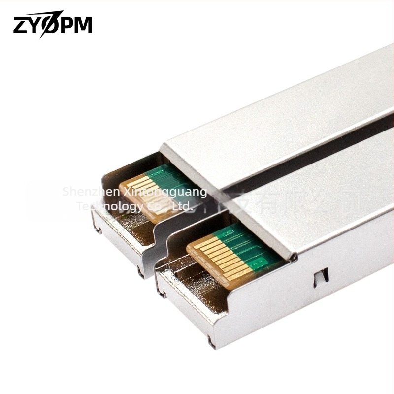 1.25G BIDI optikai transzceiver, SC csatlakozó, monomód, 10 km, kompatibilis Huawei Ruijie SFP kapcsolókkal
