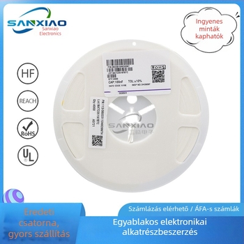 Fenghua SMT csipkondenzátor 0603, 104K/105K, 25V/50V, 0.1µF/1µF, X7R