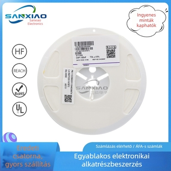 Fenghua SMT csipkondenzátor 0603, 104K/105K, 25V/50V, 0.1µF/1µF, X7R