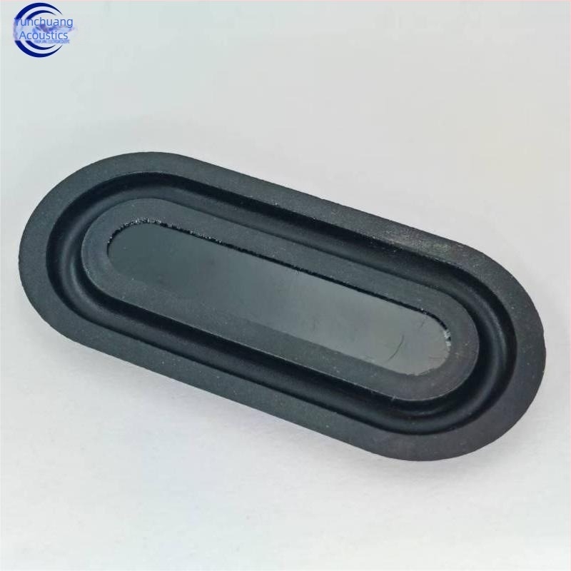 3270 Ovális rezgőmembrános passzív lemez Bluetooth hangszóróhoz és subwooferhez, gumírozott membrán