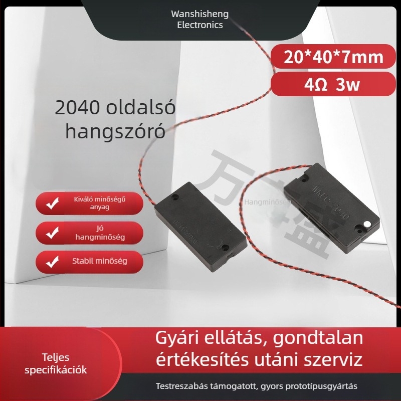 2040 oldalsó kamrás hangszóró teljes specifikációkkal, kiváló hangminőség, stabil teljesítmény Bluetooth fülhallgatókhoz