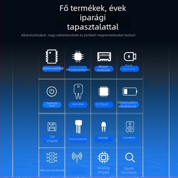 M058LDN LQFP-48 32‑bites mikrokontroller IC, felületre szerelt csomagban