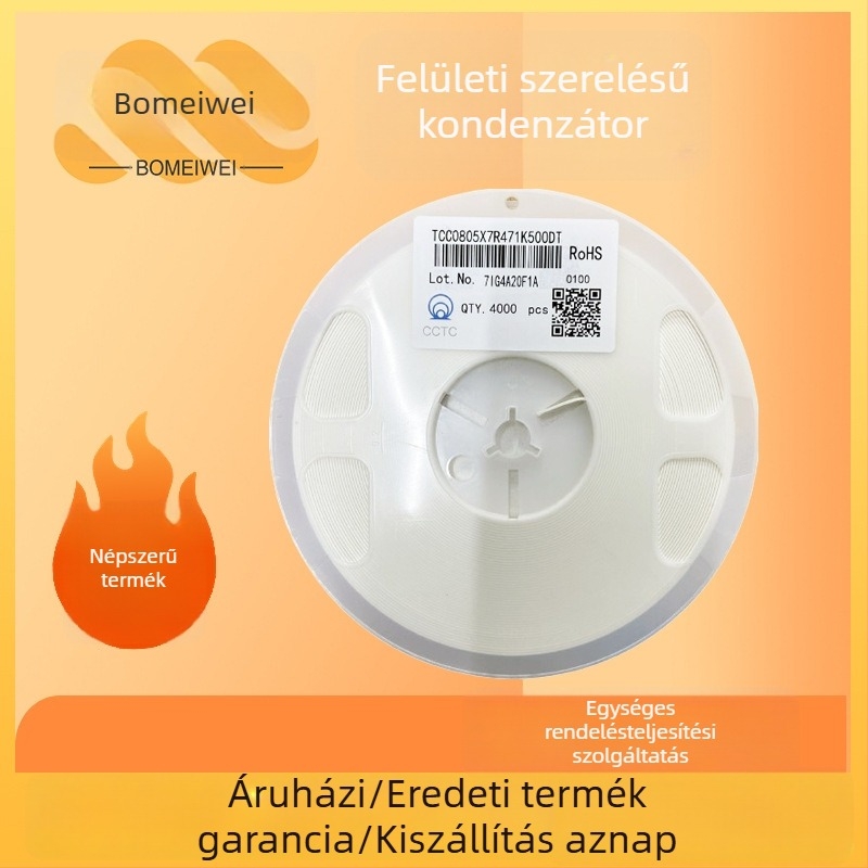 Új eredeti SMT kondenzátor 1206 22µF 6.3V X5R 226K
