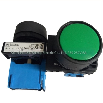FUJI AR22FOR push button kapcsoló, eredeti, normálisan záró vagy normálisan nyitó, új