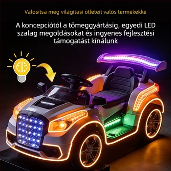 Egyedülálló LED-szalag megoldás testreszabható — 2835/5050 RGB szilikon rugalmas szalagok