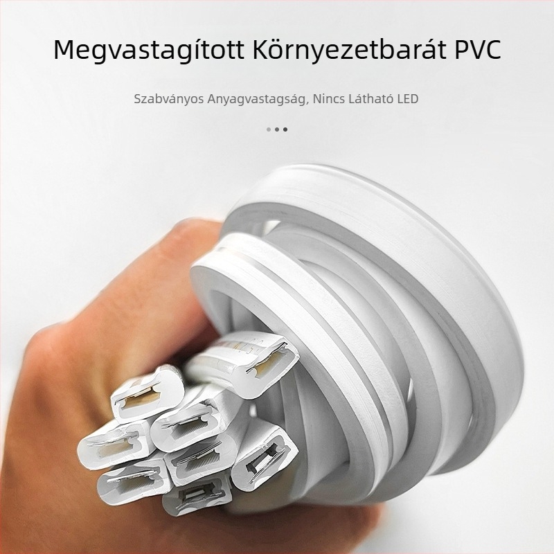 Ágy melletti lámpa mozgásérzékelővel és LED-szalag az ágy alatt
