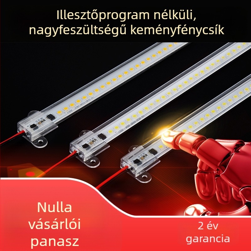 LED 110V meghajtó nélküli közvetlen hálózati világítás polcokhoz и vitrínákhoz, hűtőkhöz, T8 csövek helyettesítésére
