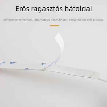 Szürke PCB-alapú LED-szalag, öntapadó, beépített lineáris csatornával, 220V, rugalmas szilikonfénycsík