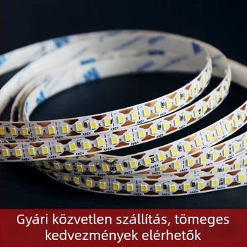 24V-os egyszínű LED-szalag, vágás bárhol, 120/180/192 LED