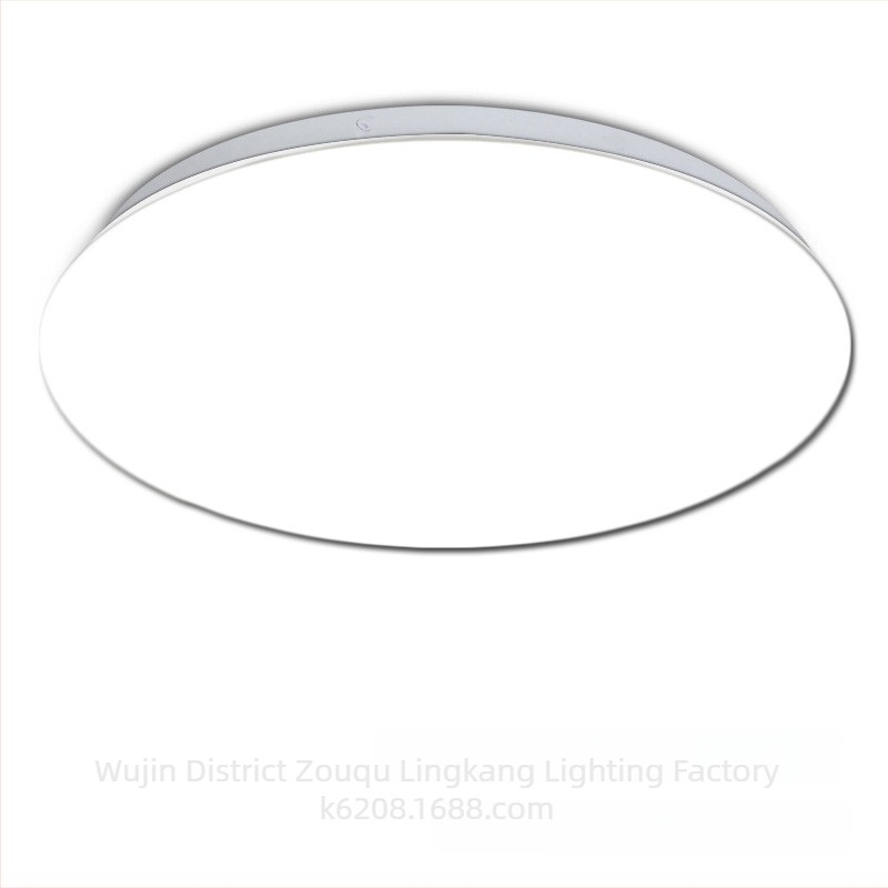 LED mennyezeti lámpa, kör alakú, minimalistista, modern design, hálószoba és nappali számára, 24W