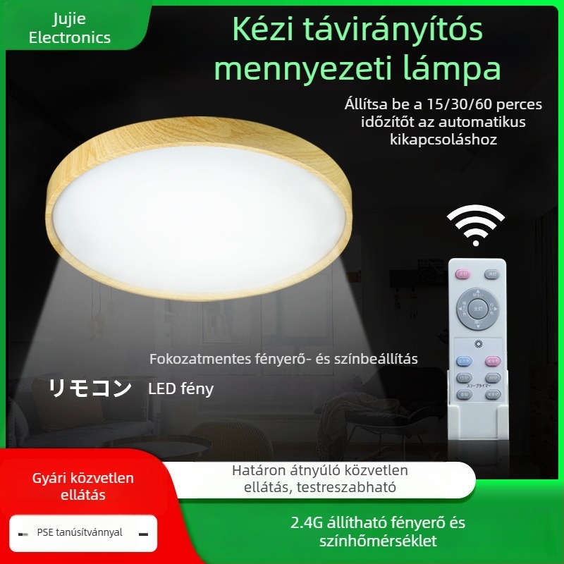 LED mennyezeti lámpa, modern minimalista dizájn, nappali, hálószoba, erkély és folyosó számára; PSE tanúsítvány; fényes.
